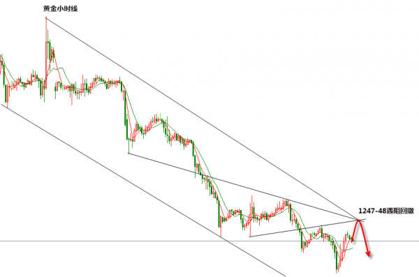 张新华：黄金在利率决议前触及1247-48空！